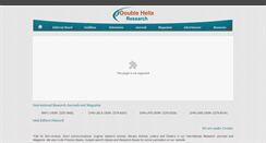 Desktop Screenshot of doublehelixresearch.com